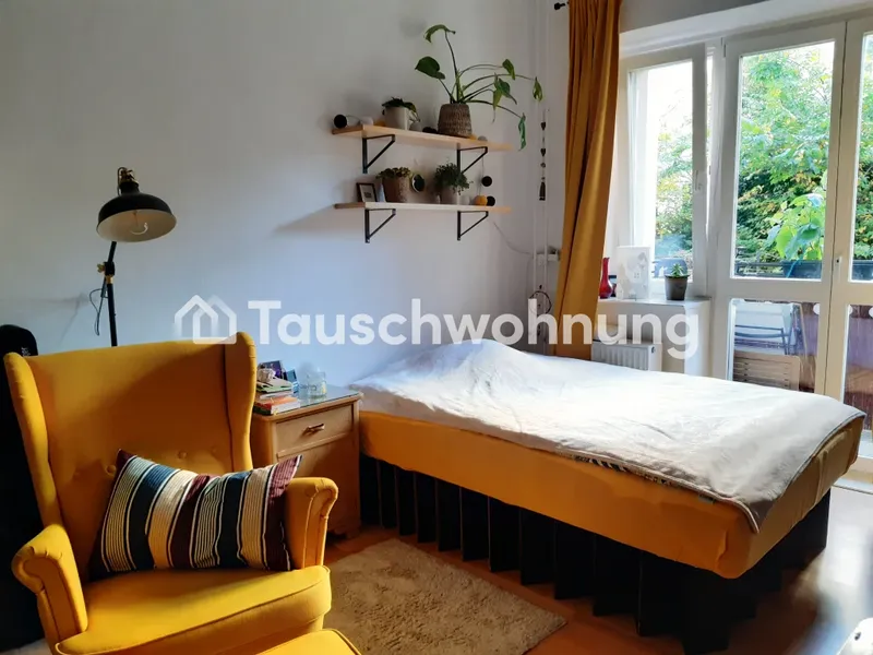 Tauschwohnung: Gemütliche 2-Zimmer-Wohnung mit Balkon, Garten und Park-Nähe — photo 1